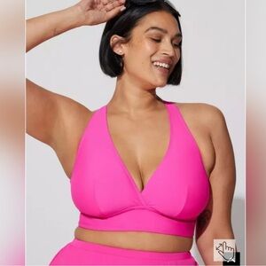 Torrid Vibrant pink Bikini Top